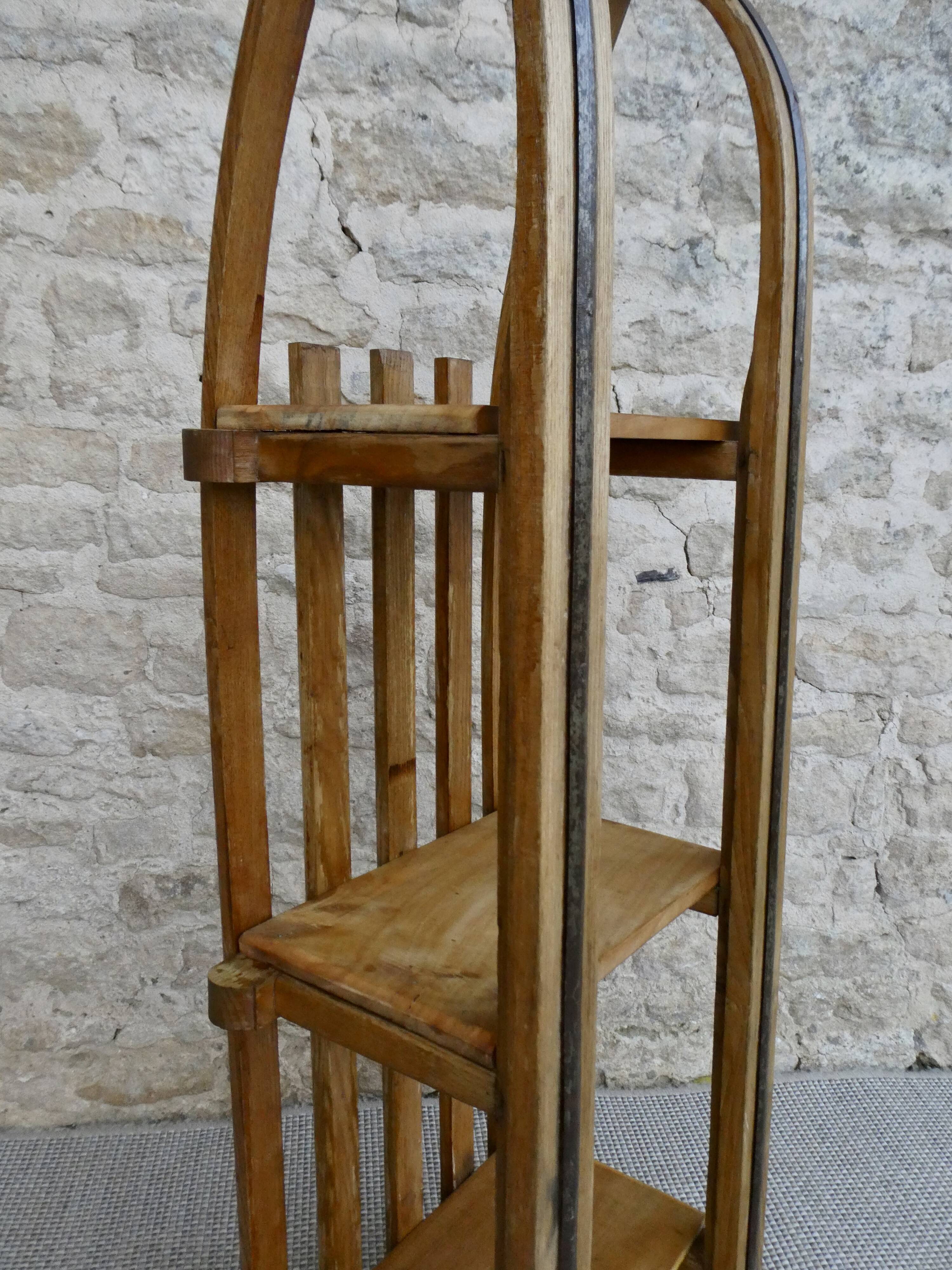 Wooden sleds from the 60s