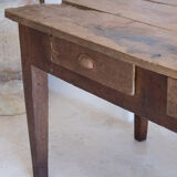 Table à manger primitive italienne XVIIIe siècle
