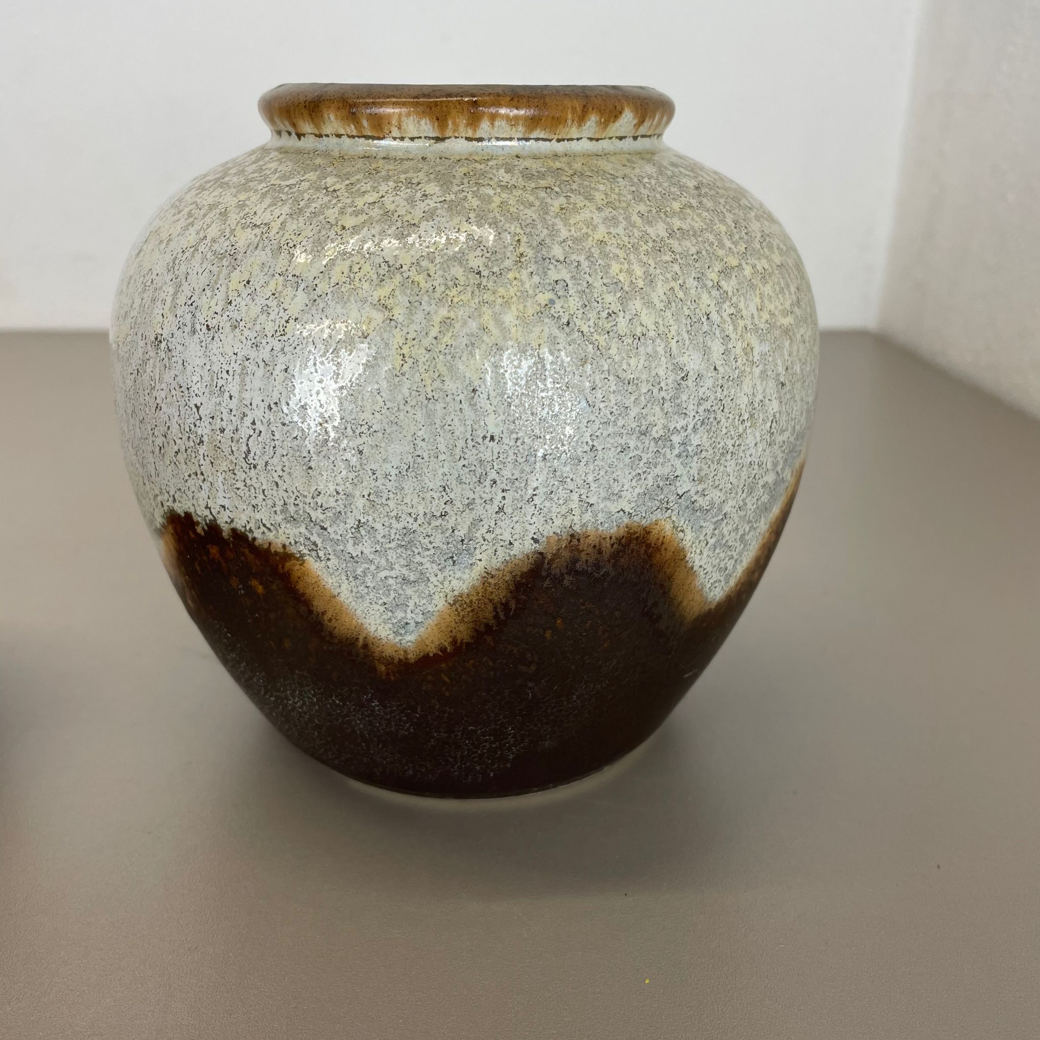 Set of 2 ceramic oottery "Lava" Vases by Dümler and Breiden, Germany, 1960s