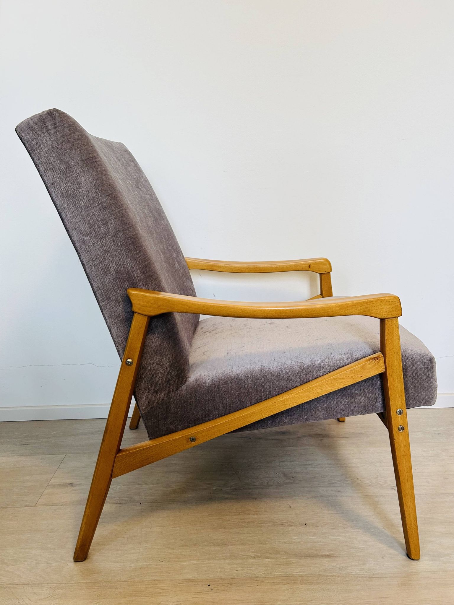 Mid-Century Lounge Armchair by Jiri Jiroutek, Czechoslovakia 1970’s