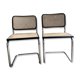 Chaises Cesca B32 par Marcel Breuer