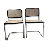 Cesca B32 chairs by Marcel Breuer