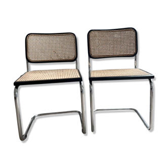 Chaises Cesca B32 par Marcel Breuer