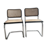 Chaises Cesca B32 par Marcel Breuer