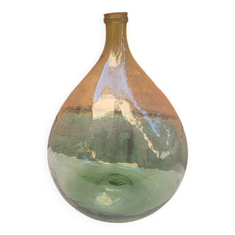 Lady Jeanne old bubbled glass - 15 liters - height 41cm (b)