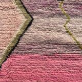 Berbere boujad pink carpet in wool