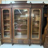 Large 3-door bookcase