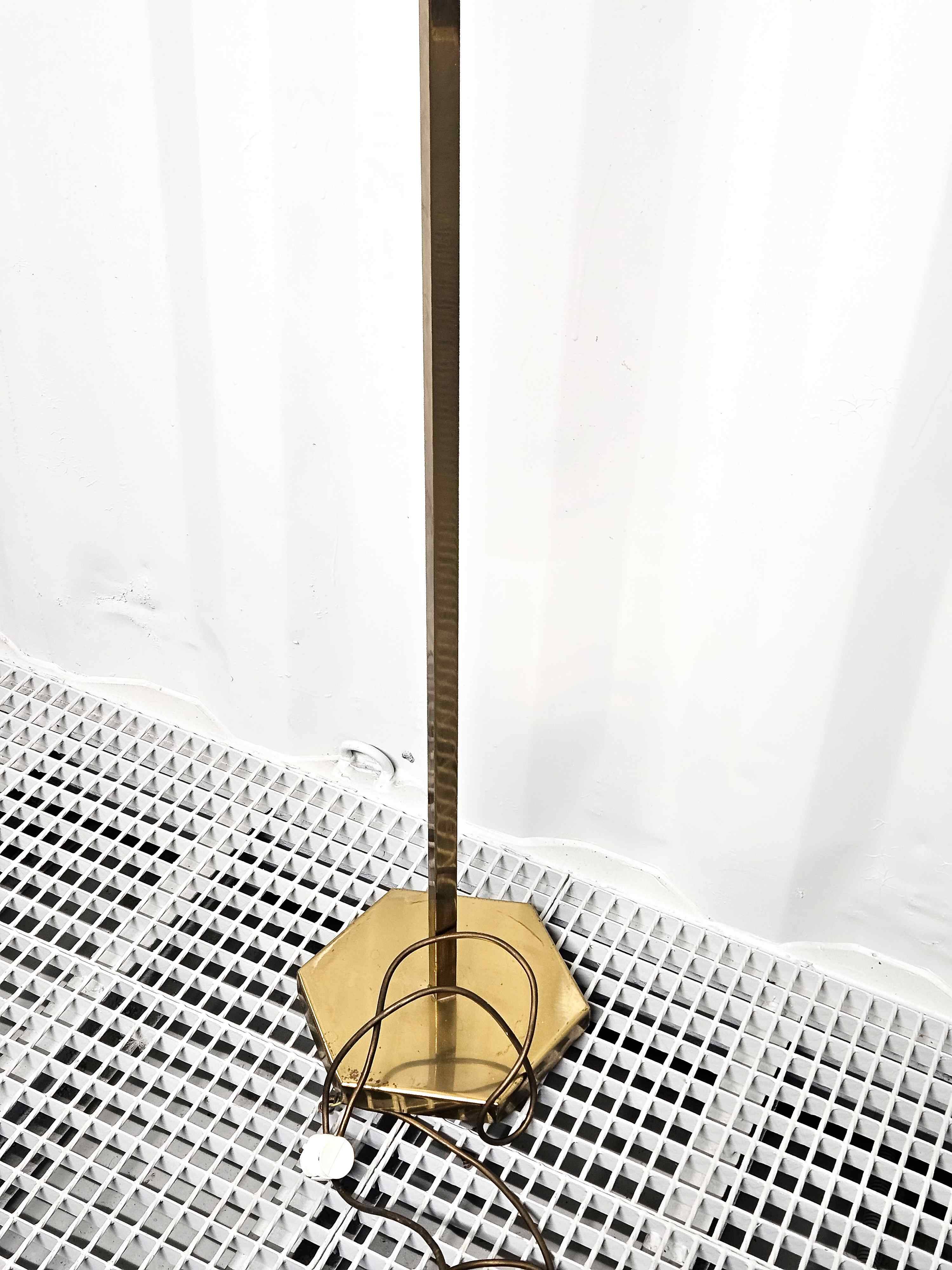 Brass Floor Lamp Italian Design by Relux Milano - 1980s