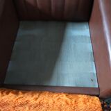 Vintage armchair in skaï