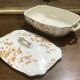 English ceramic vegetable dish from the early 20th century