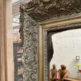 Beveled mirror late nineteenth century 84x122cm