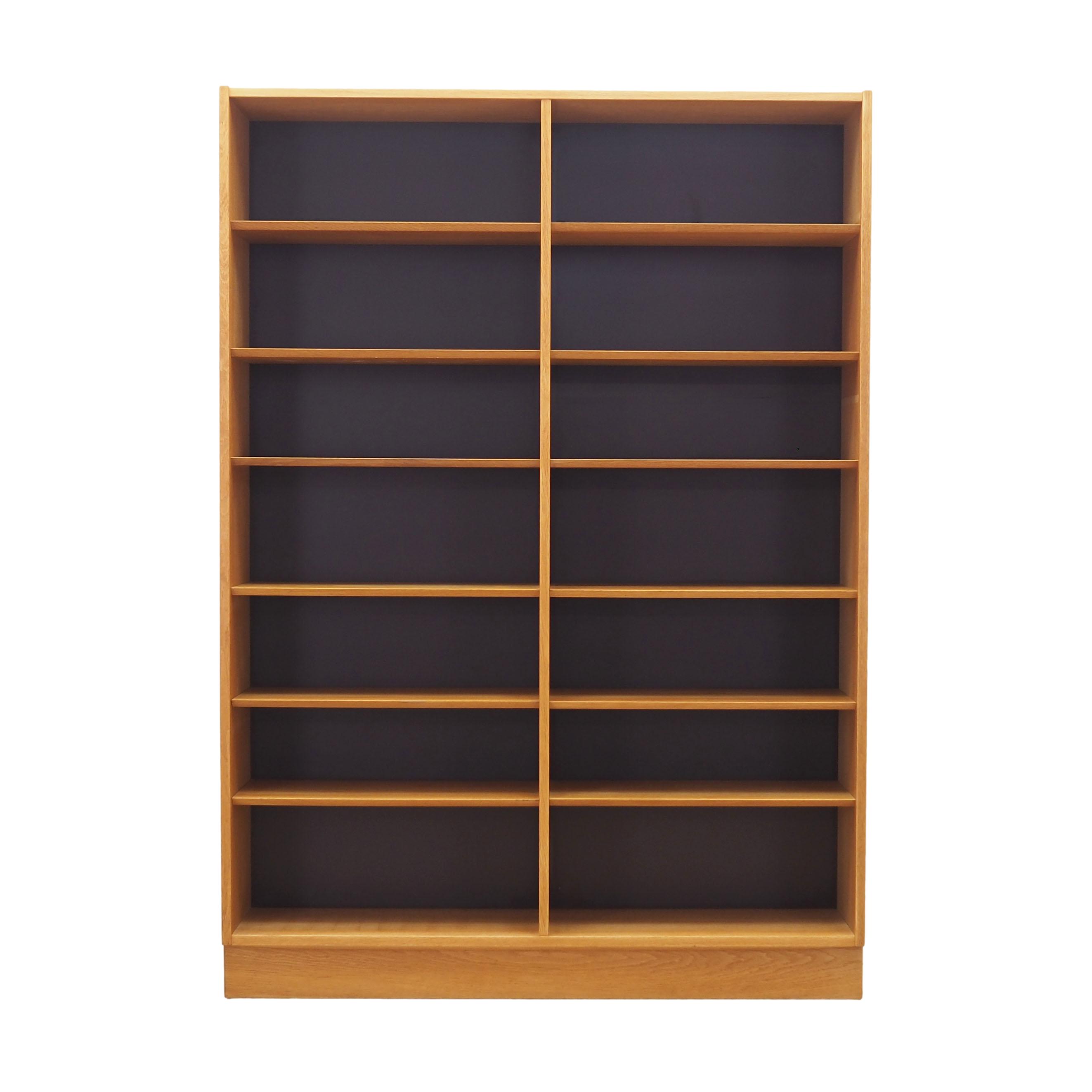 Ash bookcase, Danish design, 1970s, Hundevad