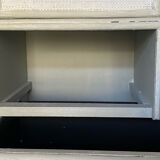 Rattan chest of drawers