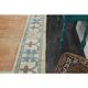 1970s Vintage Turkish Handmade Wool & Cotton Orange Area Rug 180x260