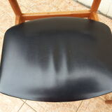 Set of 4 Scandinavian chairs by S. Chrobat for Sax