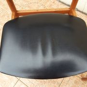 Set of 4 Scandinavian chairs by S. Chrobat for Sax