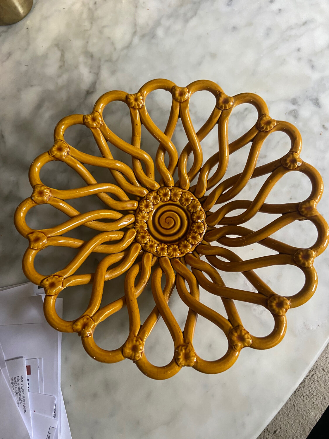 Vallauris braided ceramic cup