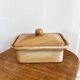 Beurrier terrine en grès vintage