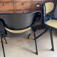 Black back chairs by G. Piretti & E. Ambas, Italy, 1980s
