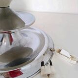 Lampe space age chromée