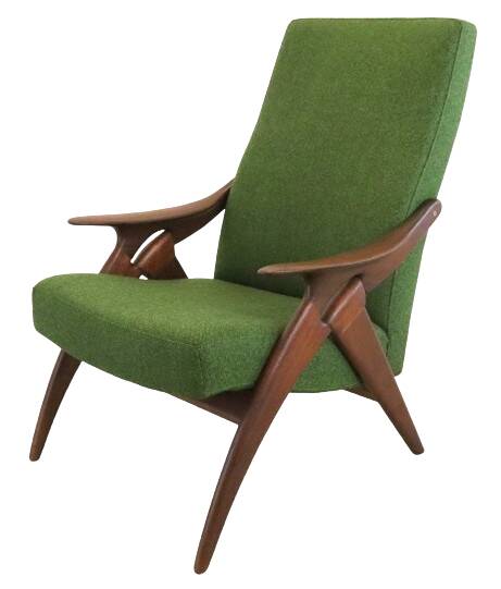 Dutch design classic - mid century  De Ster de Knoop fauteuil 'Overdinkel'