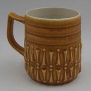 Série 6 mugs céramique BP vintage
