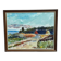 Original Swedish Oil on Canvas - 'Beach House in a Grove' by Carl Köhler - Signed - Vintage and Framed - 38 × 30 cm