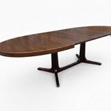 Extensible Baumann table in oak from the 1960s.