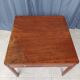 Vintage walnut table with 2 drawers
