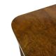Art Deco side table walnut wood design 30's