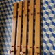 Vintage pine wall cloakroom