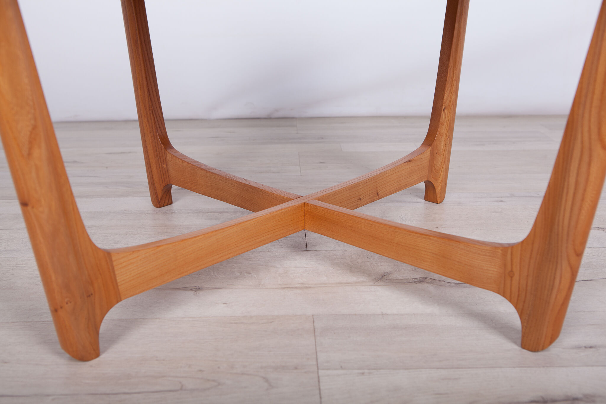 Mid-Century Danish Elm Coffee Table, 1960s