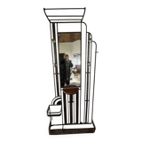 Wrought iron coat rack for the entrance