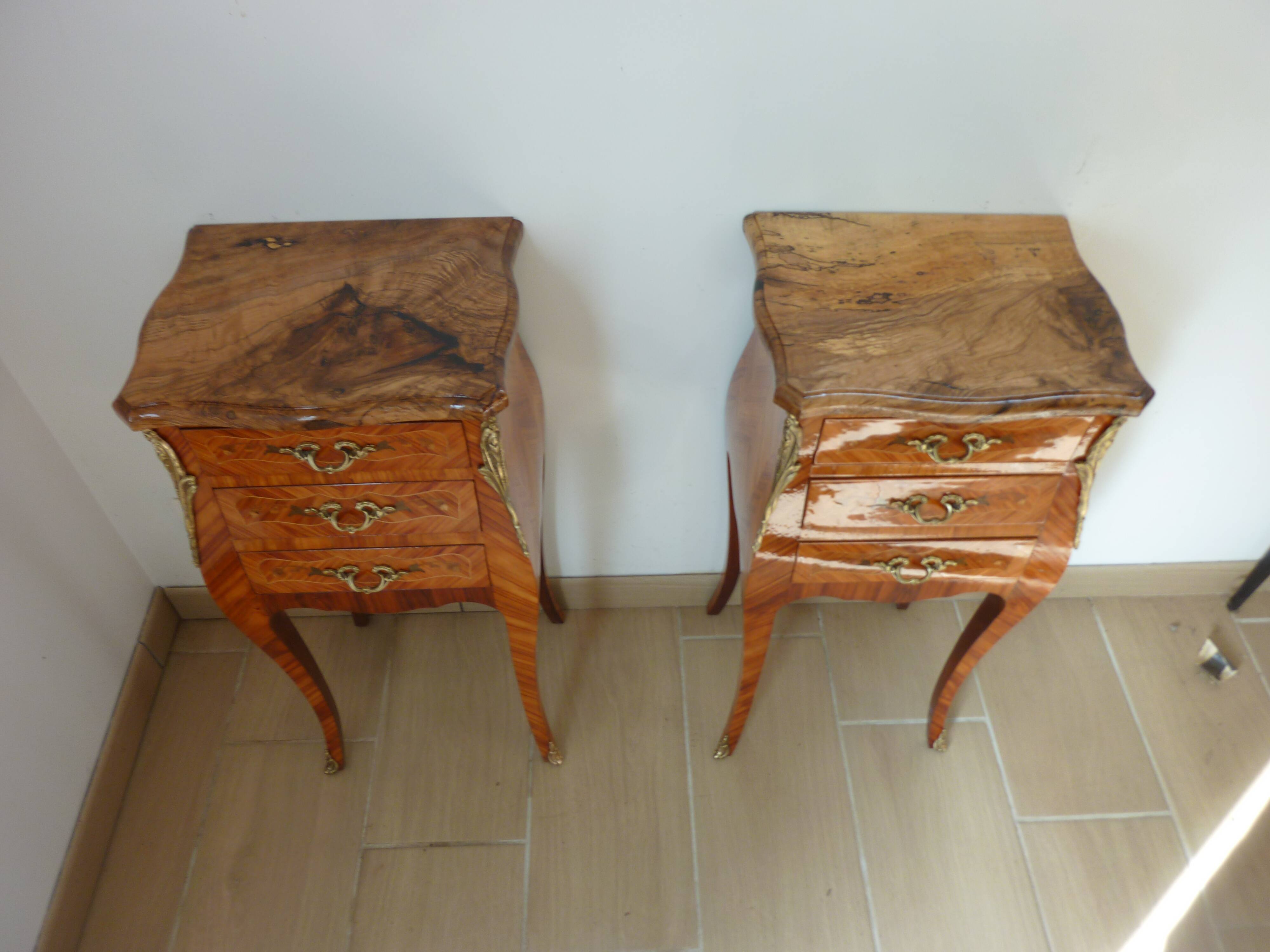 Louis XV bedside table