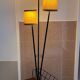 50s magazine rack floor lamp