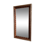 Carved wooden frame