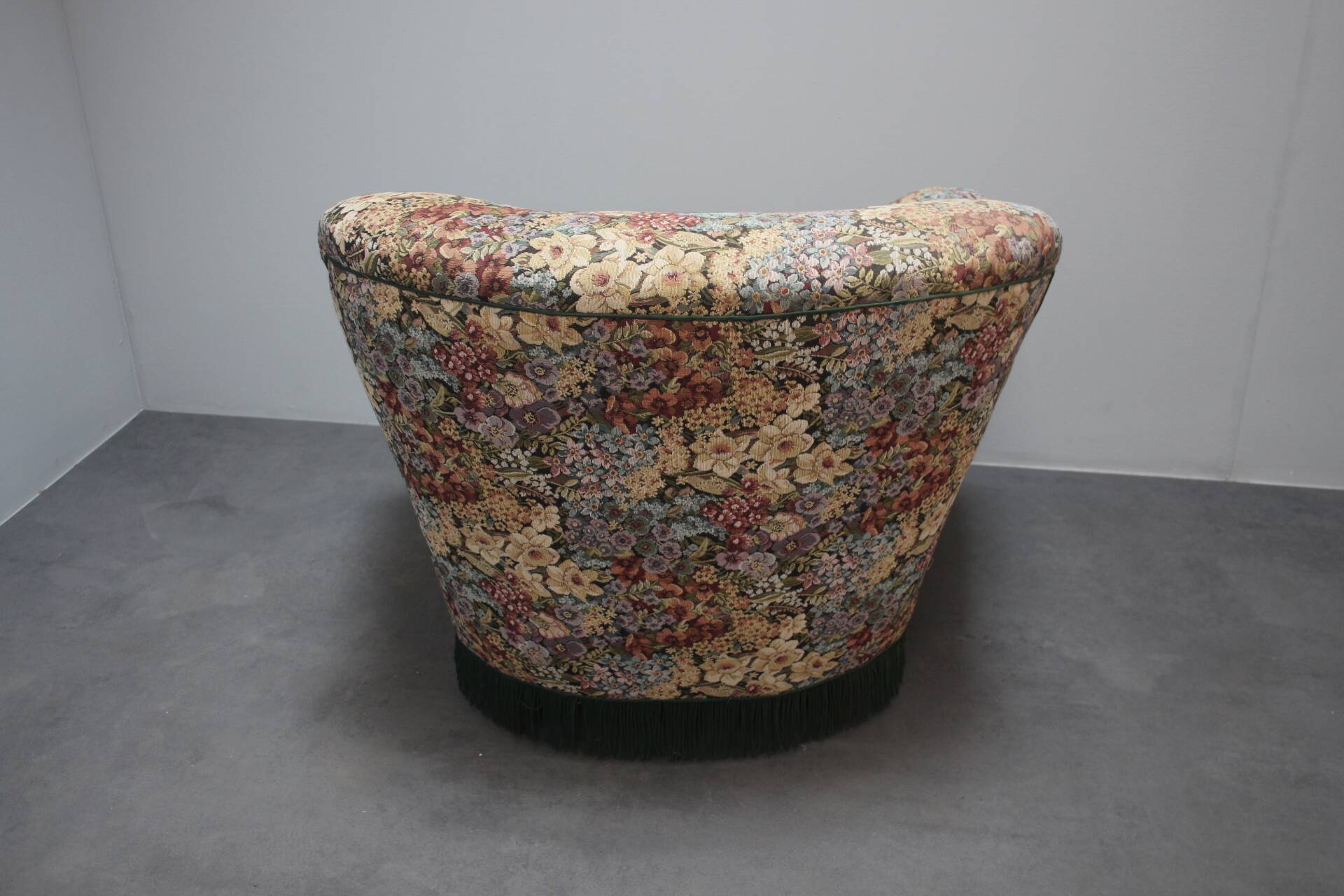 Designer club armchair, 1940s.