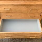Secretary dresser vintage compass feet 1950