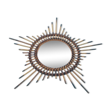 Mirror sun rattan  65cm