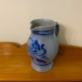 Enameled stoneware pitcher