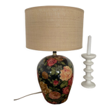 Vintage flower lamp foot
