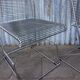 Set of 4 wire chairs, 1980s