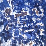 Tableau bleu abstrait