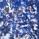 Tableau bleu abstrait