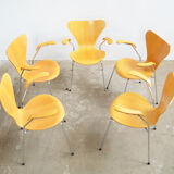 Arne Jacobsen chairs for Fritz Hansen