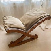 Vintage rocking footrest