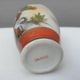 Small Japanese vase porcelain Satsuma couple of cranes