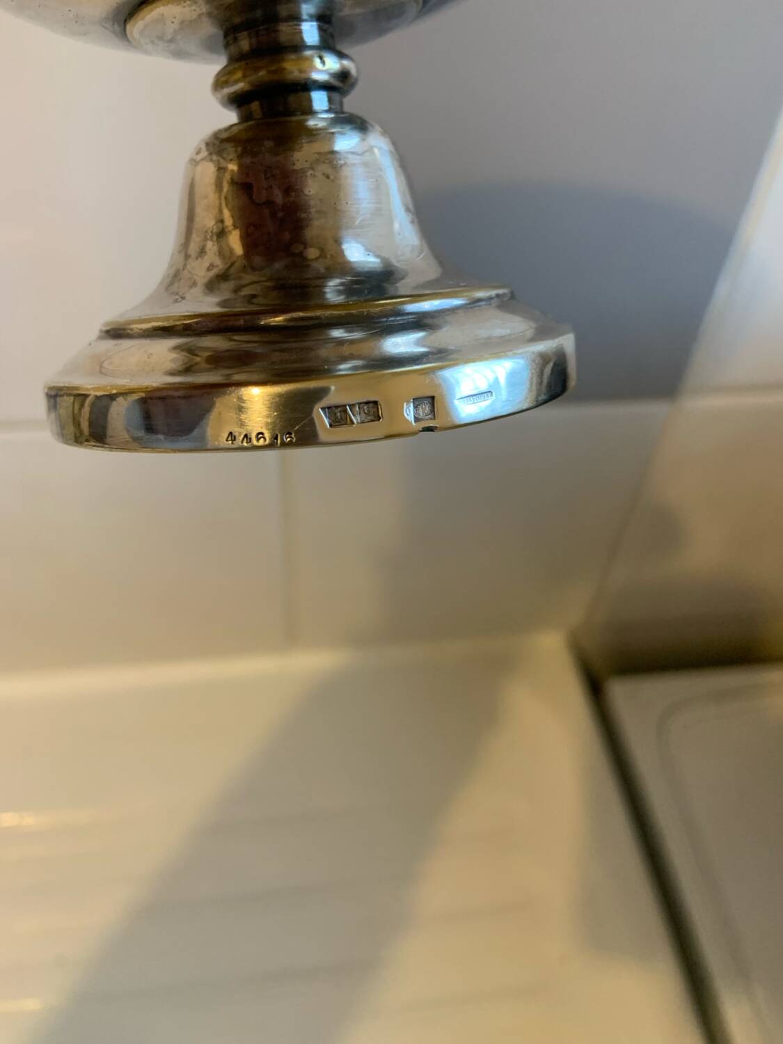 Vintage Christofle silver-plated compote bowl