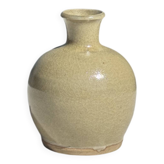 Petit vase boule en grès H14