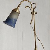 1900 adjustable lamp in brass and glass paste